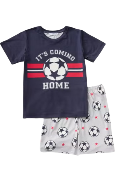 Navy Football Pyjama Set